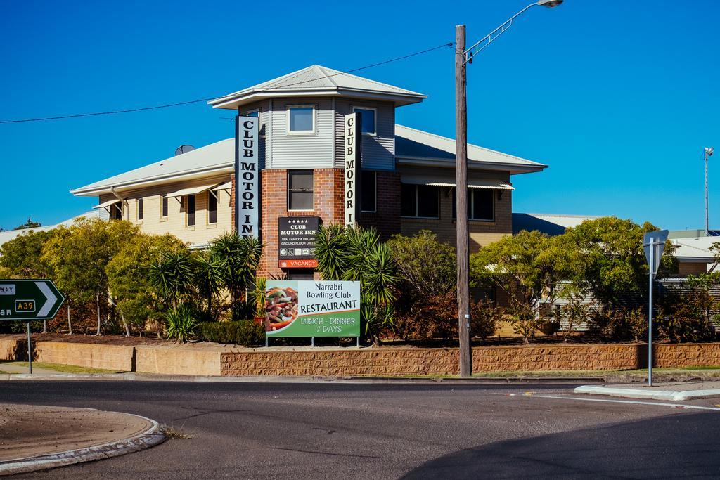 Club Motor Inn Narrabri Exteriör bild