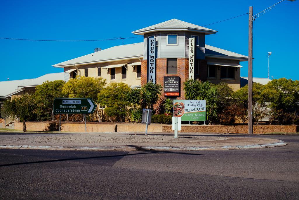 Club Motor Inn Narrabri Exteriör bild
