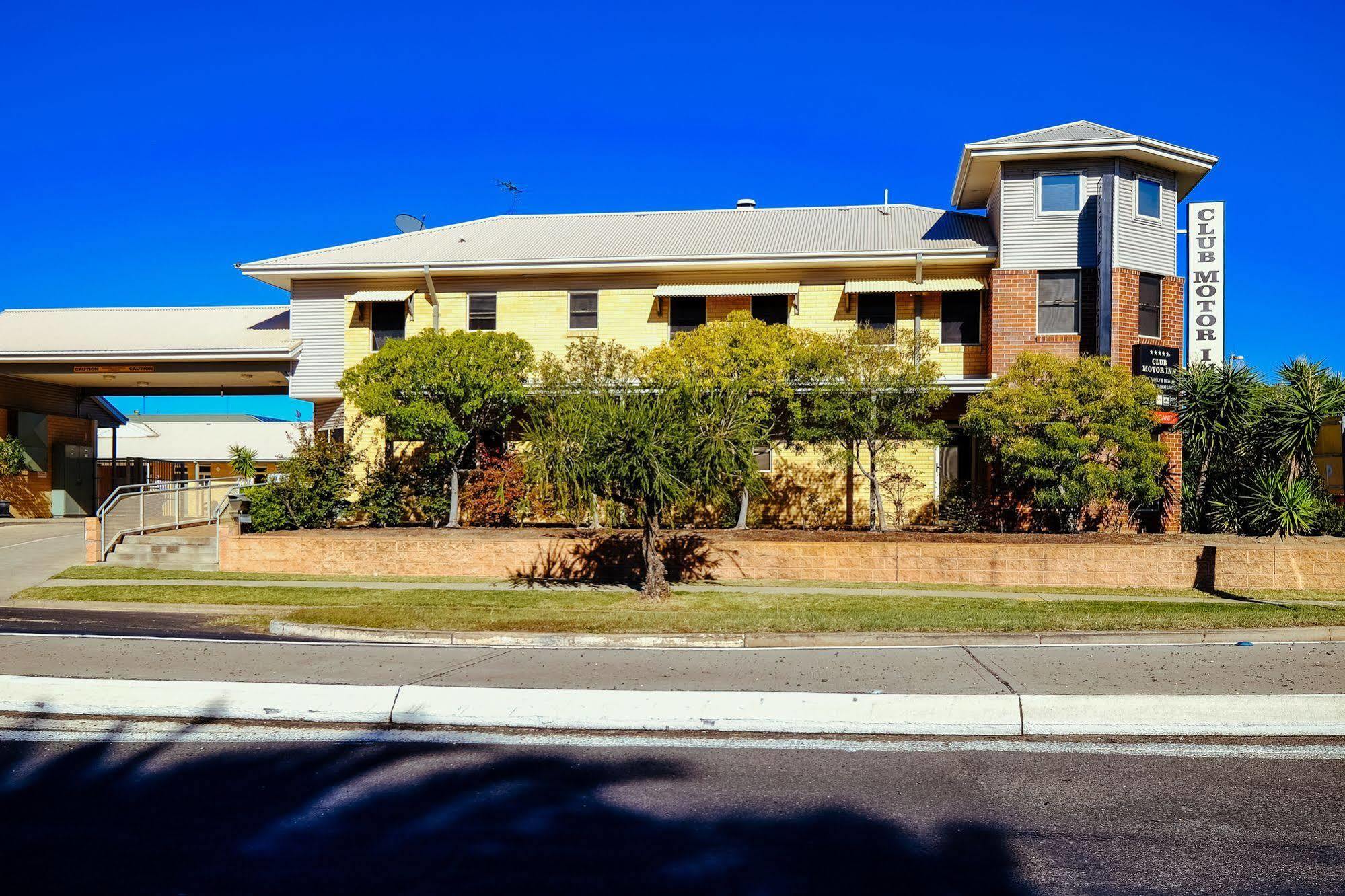 Club Motor Inn Narrabri Exteriör bild